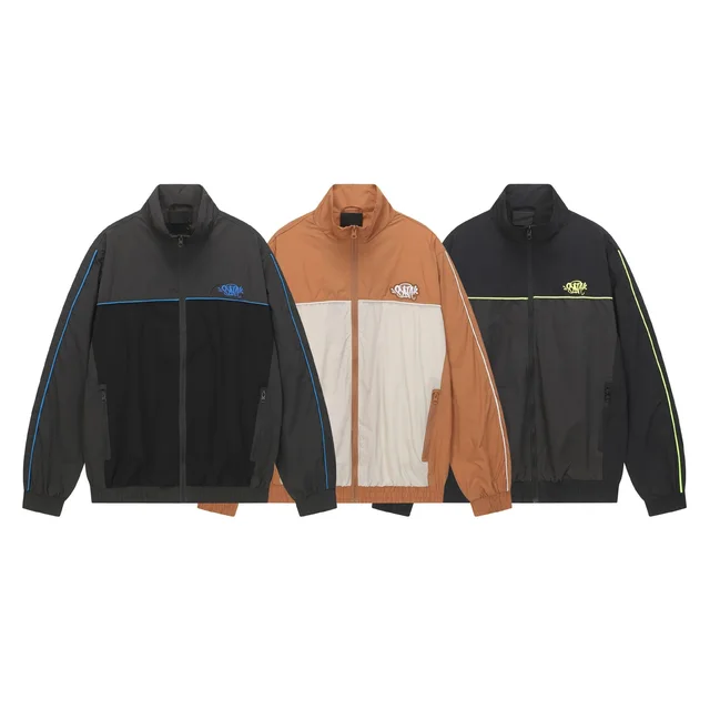 Stussy Track Jacket Black Sporty