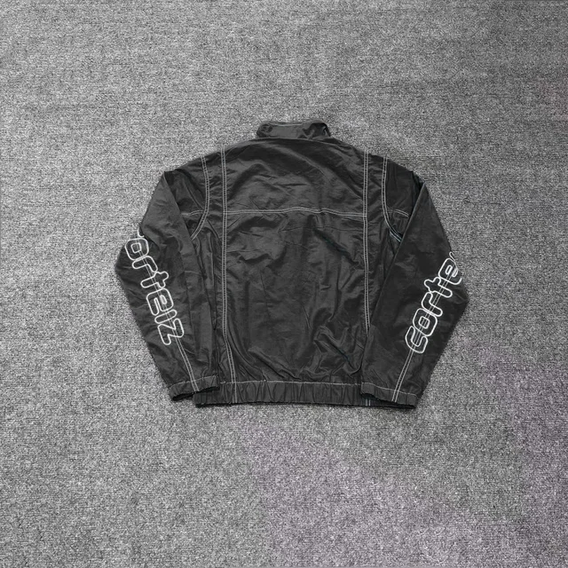Cortez Track Jacket Black Sporty Style
