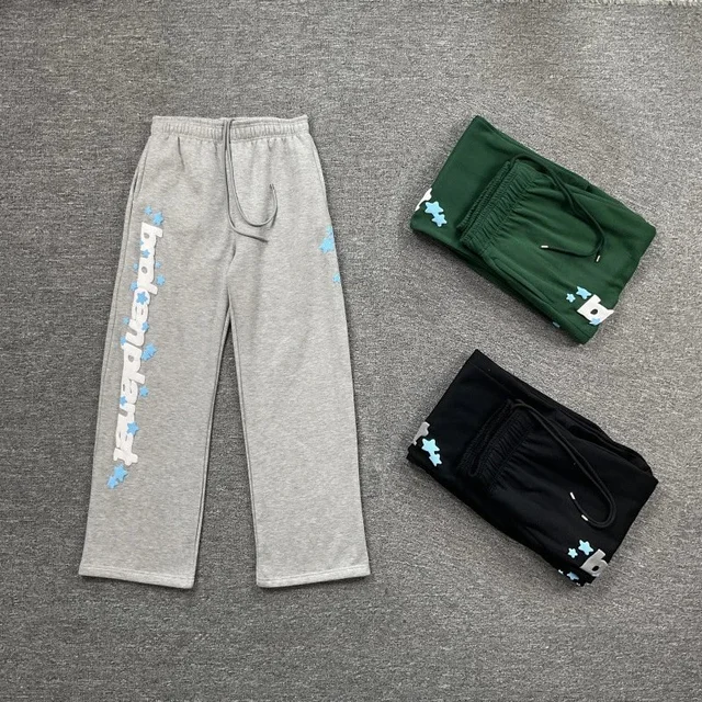 Broken Planet Gray Casual Sweatpants