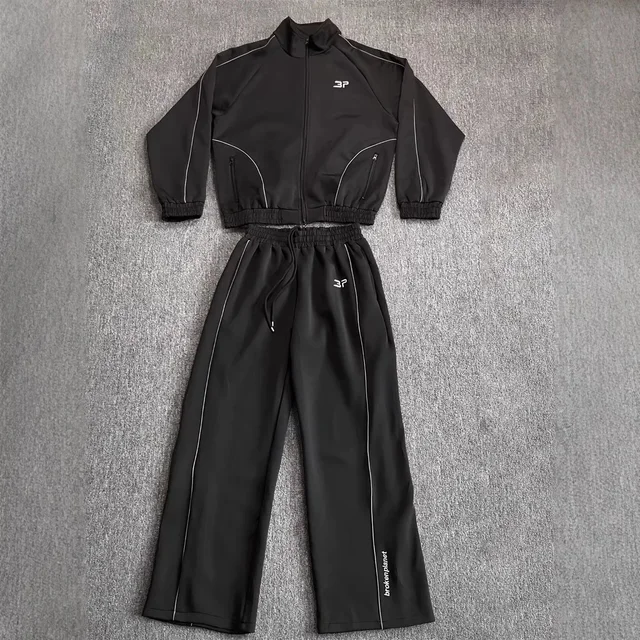 3P Track Suit Black Sportswear