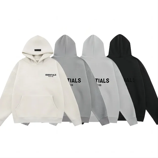Essentials Hoodie White Casual Sweatshirt