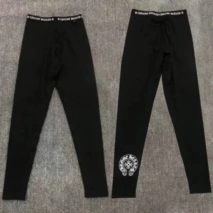 Chrome Hearts Black Slim Fit Pants