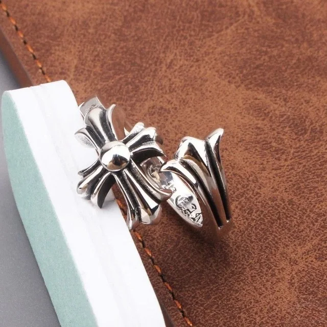 Sterling Silver Cross Stud Earrings Silver Religious Jewelry