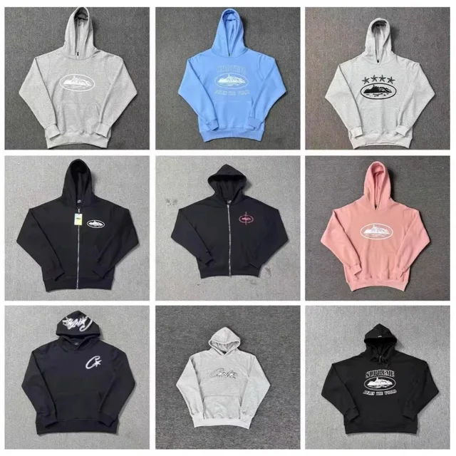 Supreme Hoodie Black Casual Sweatshirt