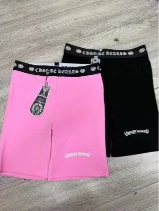 Chloe McFadden Pink And Black Athletic Shorts