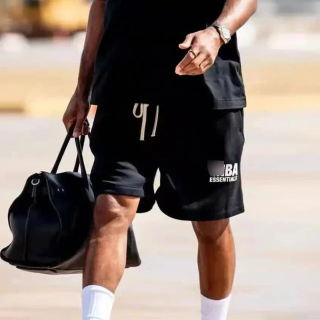 NBA Essentials Black Casual Shorts