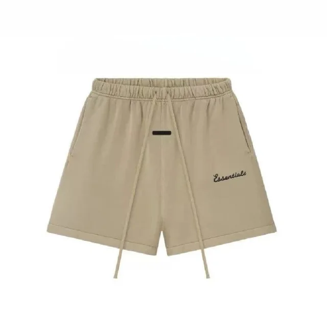 Essentials Beige Casual Shorts