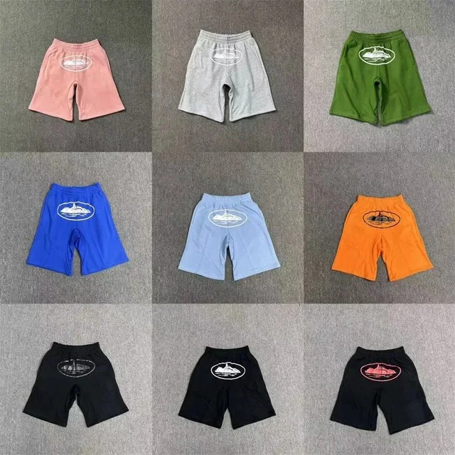 Unisex Cotton Shorts Multicolor Casual Style