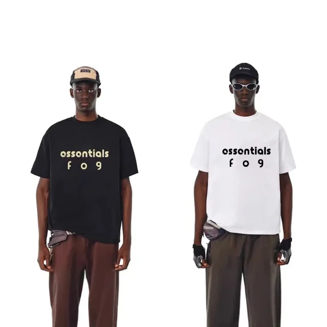 Fear Of God Essentials Black Casual T-Shirt