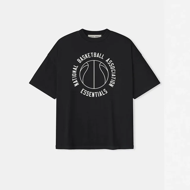 NBA Essentials Black Graphic T-Shirt