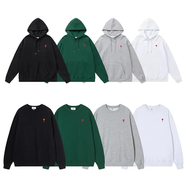 Basic Hoodie Black Casual Sweatshirt