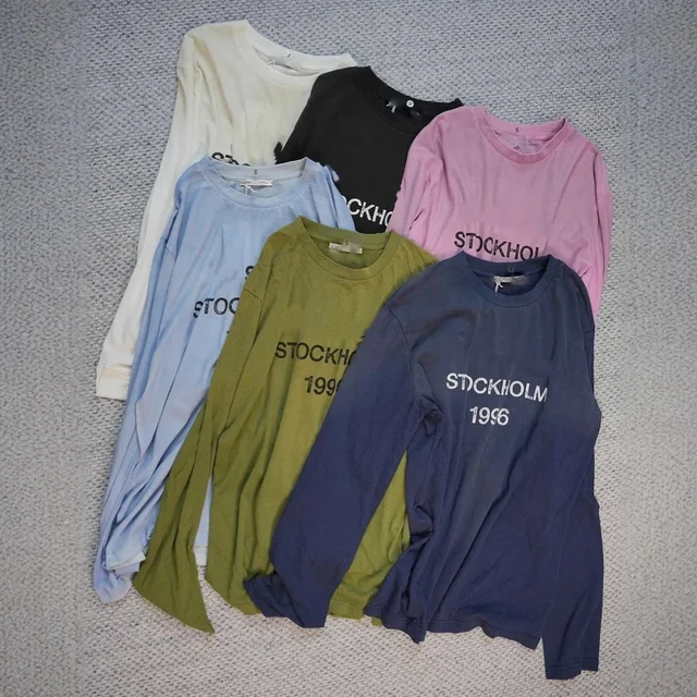 Stockholm 1996 Long Sleeve T-Shirt Multi Color Casual