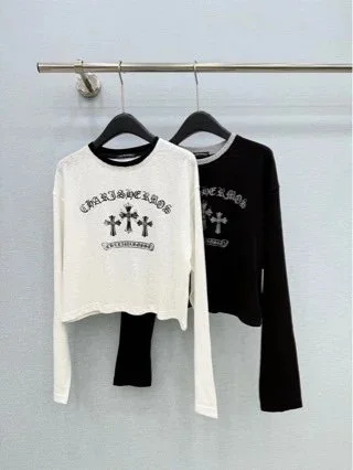 Cruiser Cross White Long Sleeve T-Shirt