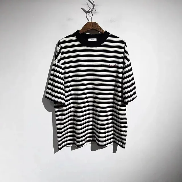Vetements Striped Black White Oversized T-Shirt