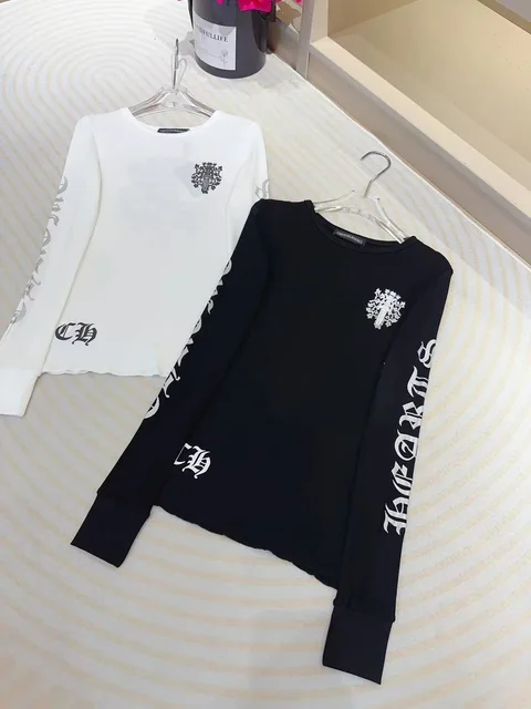 Crispheart Long Sleeve Black Casual Top
