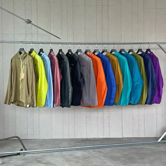 Patagonia Lightweight Rain Jacket Multi Color Outdoor Jacket