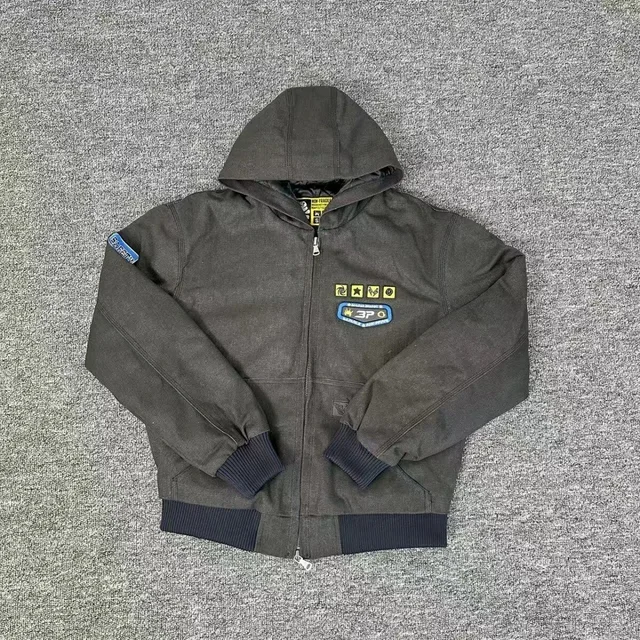 3PO Hoodie Dark Gray Casual Jacket